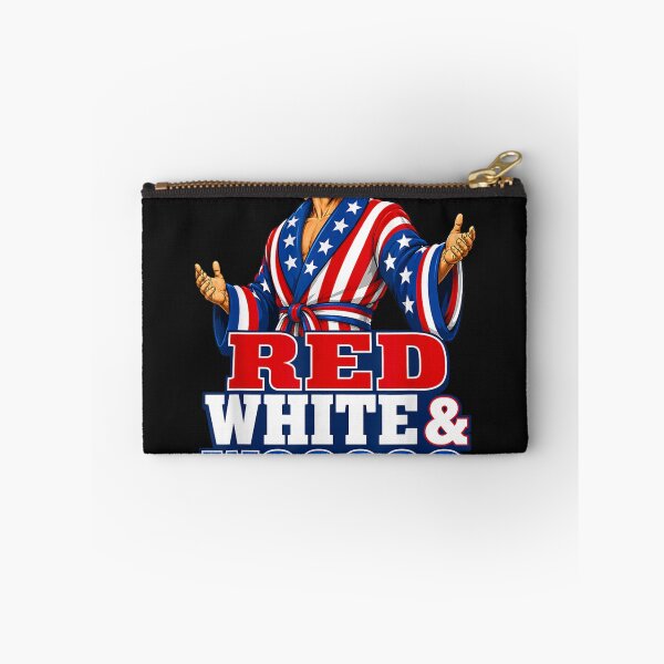 Item preview, Red White and Wooooo 4th of July Patriotic Funny Wrestling designed and sold by LillyDalgarno.