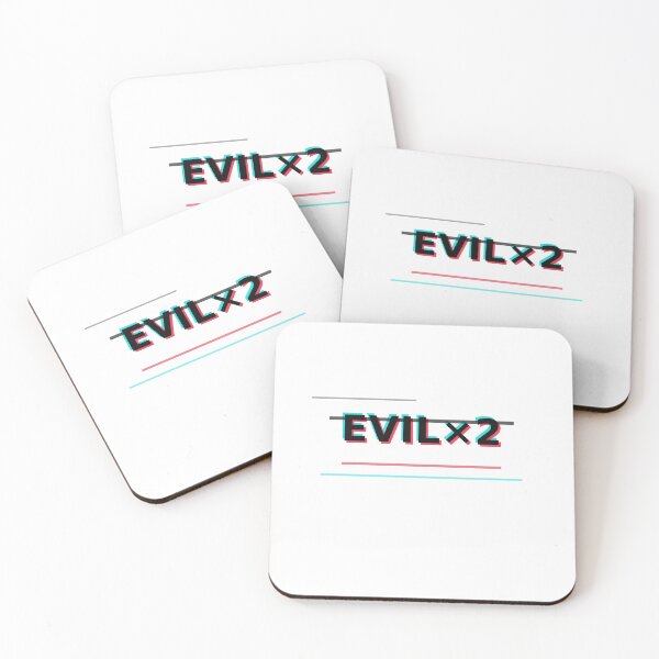Item preview, EVILx2 Glitch RGB Split Design designed and sold by John O.