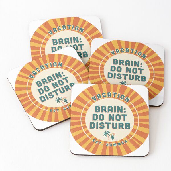 Item preview, Vacation Brain Do Not Disturb Funny Shirt designed and sold by Sezee.