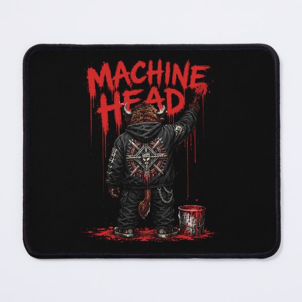 Item preview, Machine Head Minotaur Heavy Metal Graffiti designed and sold by ZHISUART.