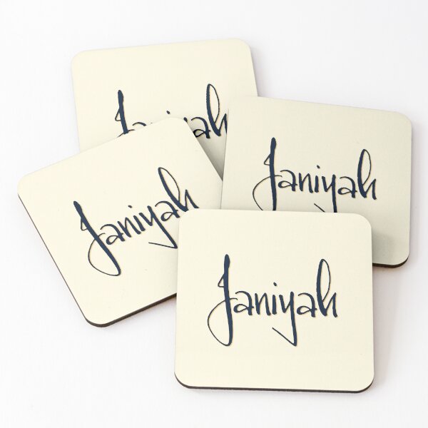 Item preview, JANIYAH personalized type design designed and sold by CharlottePlaceArt.