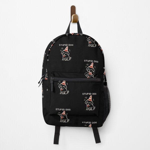 Item preview, Funny Pixel Black Stupid Dog designed and sold by alanconne.