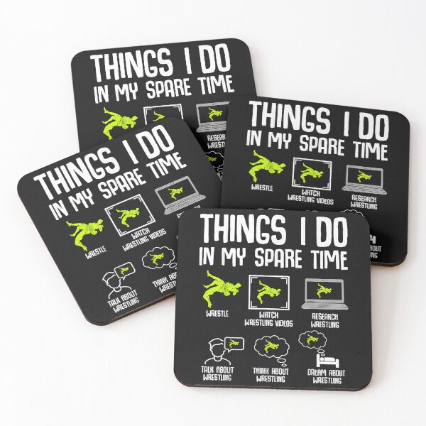 Item preview, Wrestling Things I Do in My Spare Time Wrestler Boys Kids designed and sold by LillyDalgarno.