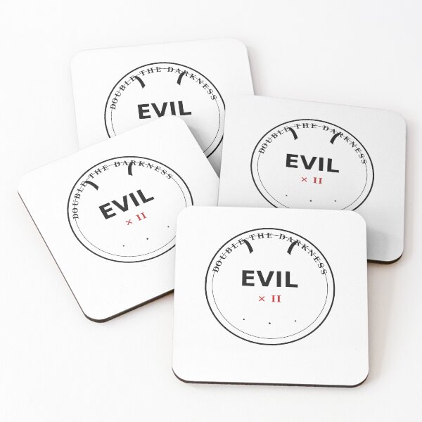 Item preview, EVILx2 Gothic Emblem Badge designed and sold by John O.