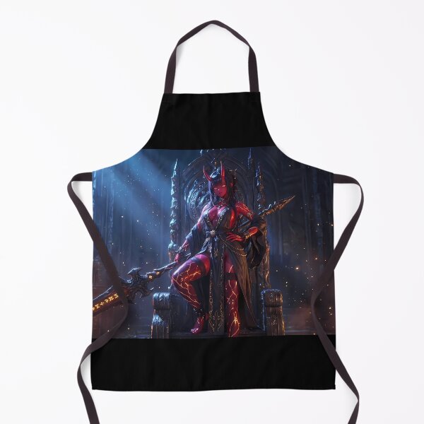 Item preview, Red Demon Queen Succubus Blue Magic designed and sold by GalleryBrisArt.