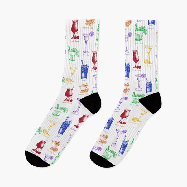 Item preview, Cocktails of all Shapes & Sizes (on White) designed and sold by PawsitiveMum3.
