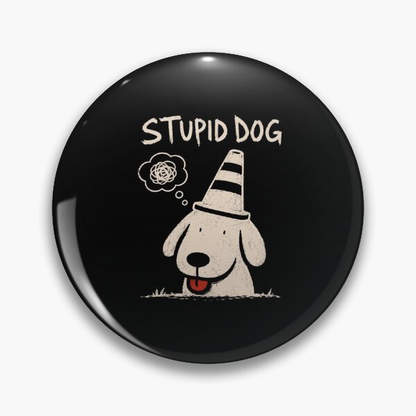Item preview, Stupid Dog Confused Brain designed and sold by alanconne.
