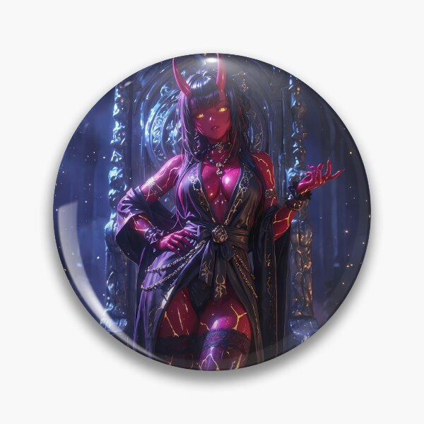 Item preview, Red Demon Queen Succubus Blue Magic designed and sold by GalleryBrisArt.