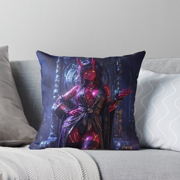 Item preview, Red Demon Queen Succubus Blue Magic designed and sold by GalleryBrisArt.