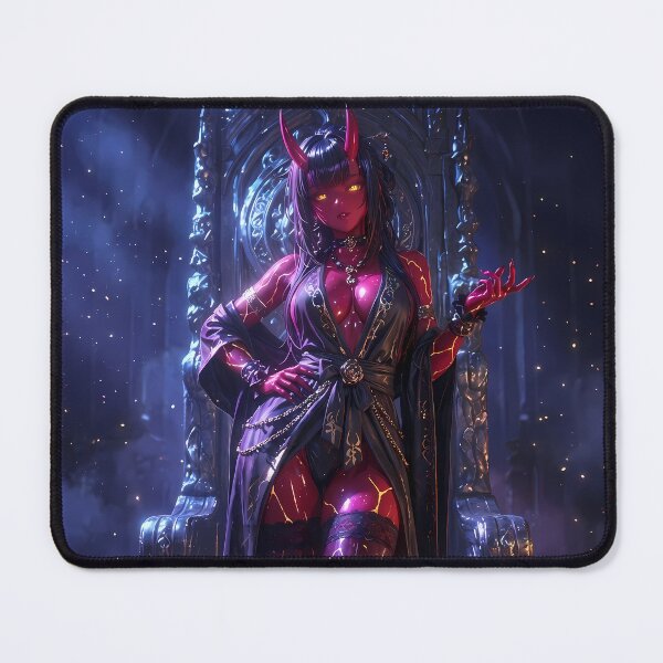 Item preview, Red Demon Queen Succubus Blue Magic designed and sold by GalleryBrisArt.