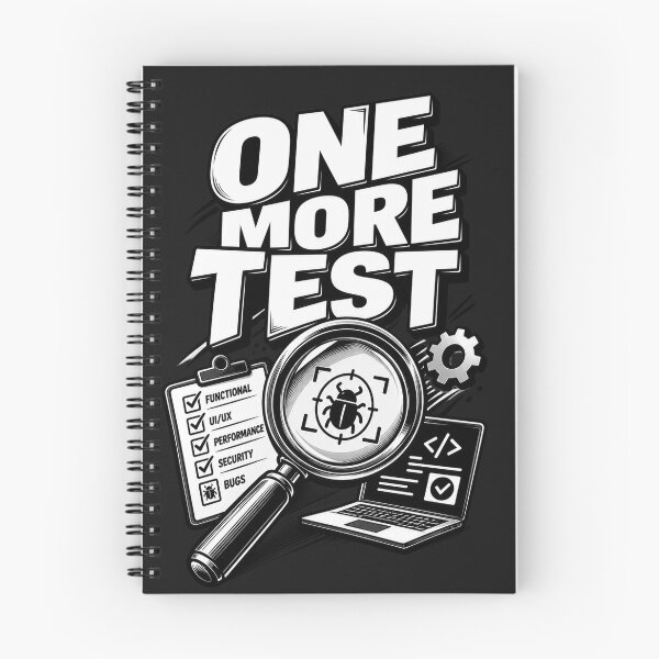 Item preview, One More Test - Funny Software Engineer QA Tester Coding Design designed and sold by NONAHEMA.