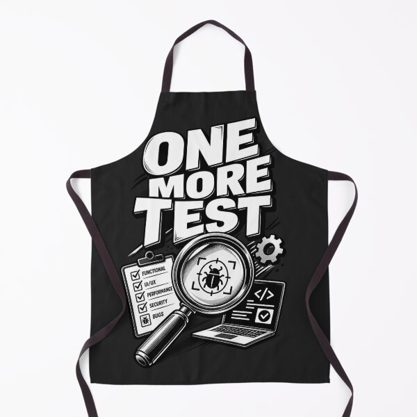 Item preview, One More Test - Funny Software Engineer QA Tester Coding Design designed and sold by NONAHEMA.