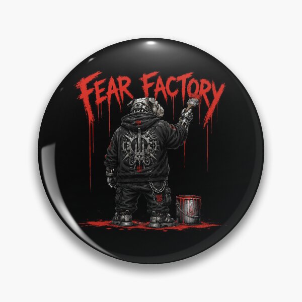 Item preview, Fear Factory Bulldog Industrial Metal Mural designed and sold by ZHISUART.