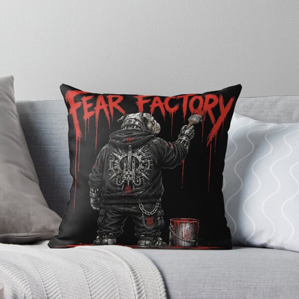 Item preview, Fear Factory Bulldog Industrial Metal Mural designed and sold by ZHISUART.