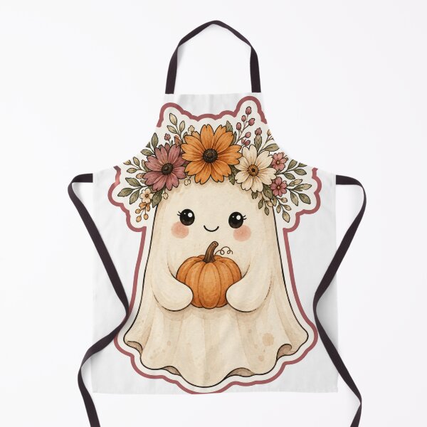 Item preview, Cute Ghost Flower Crown Pastel Halloween designed and sold by DreamelleStudio.