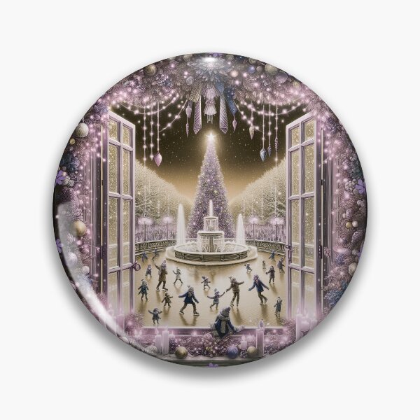 Item preview, Happy Holidays XM17 300 dpi Purple designed and sold by HappyHavenStu.