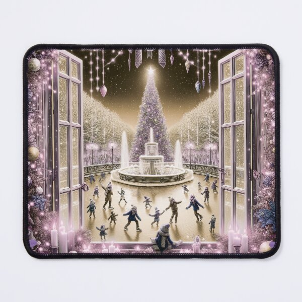 Item preview, Happy Holidays XM17 300 dpi Purple designed and sold by HappyHavenStu.