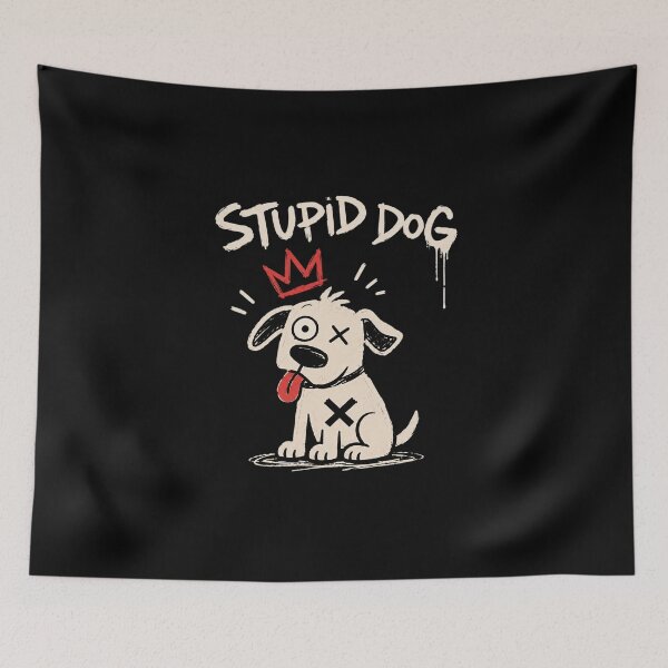 Item preview, Stupid Dog Graffiti Street Art designed and sold by alanconne.