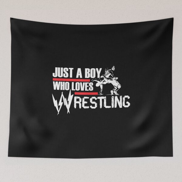 Item preview, Just A Boy Who Loves Wrestling, Wrestler Wrestle, Fighter 2 designed and sold by LillyDalgarno.