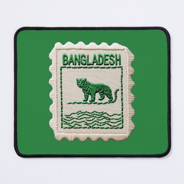 Item preview, Bangladesh Travel Patch Bengal Tiger Embroidered designed and sold by tiigerdad.