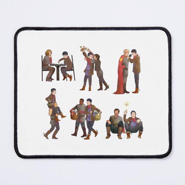 Item preview, Merlin  The Knights -- Sticker Set designed and sold by siaars-den.