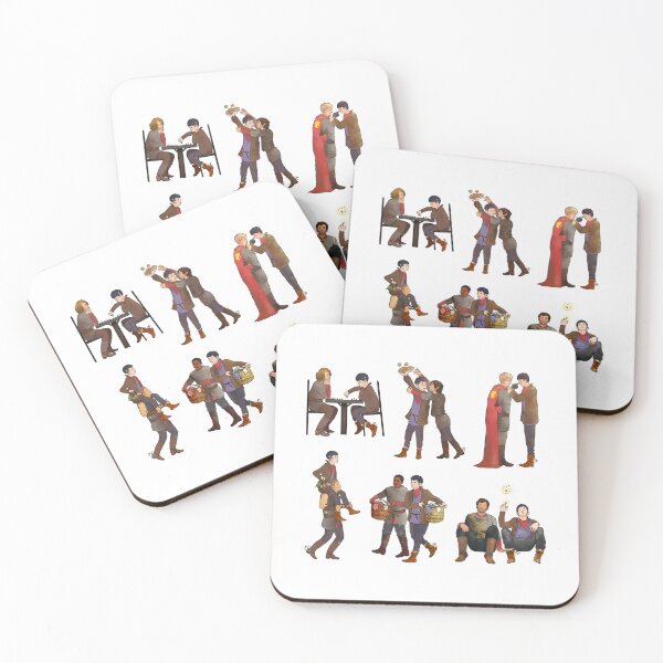 Item preview, Merlin  The Knights -- Sticker Set designed and sold by siaars-den.