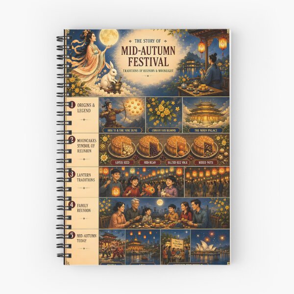 Item preview, The Story of Mid Autumn Festival designed and sold by Easternpantry.