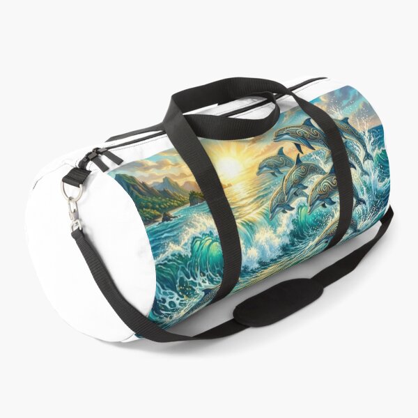Item preview, Golden Frenzy — Dance of the Dolphins in the Sun designed and sold by Hawaii26.