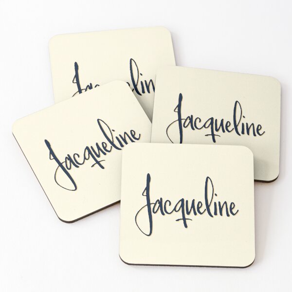 Item preview, JACQUELINE personalized type design designed and sold by CharlottePlaceArt.