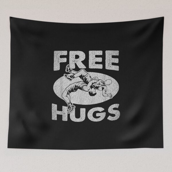 Item preview, Wrestling - Funny Free Hugs Wrestling designed and sold by LillyDalgarno.