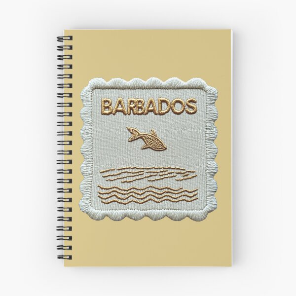 Item preview, Barbados Travel Patch Flying Fish Embroidered designed and sold by tiigerdad.