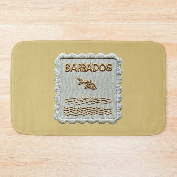 Item preview, Barbados Travel Patch Flying Fish Embroidered designed and sold by tiigerdad.