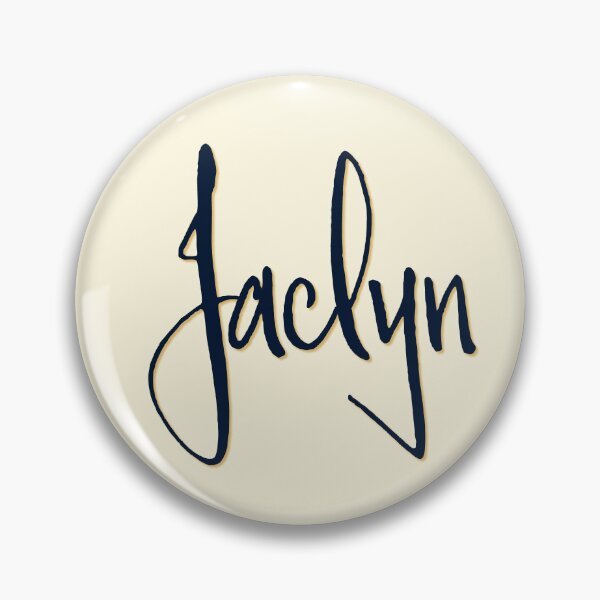 Item preview, JACLYN personalized type design designed and sold by CharlottePlaceArt.