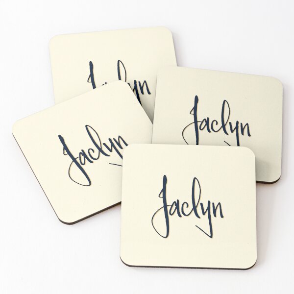 Item preview, JACLYN personalized type design designed and sold by CharlottePlaceArt.