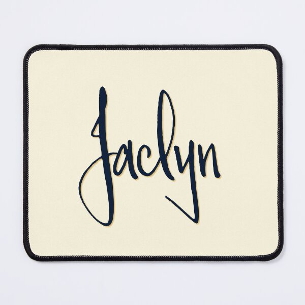 Item preview, JACLYN personalized type design designed and sold by CharlottePlaceArt.