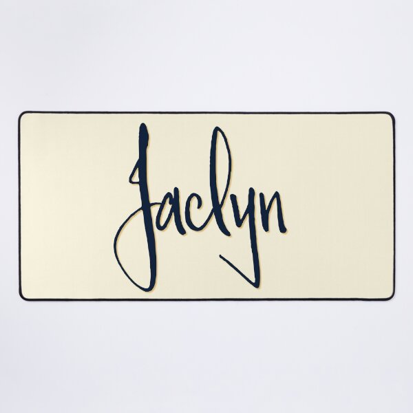Item preview, JACLYN personalized type design designed and sold by CharlottePlaceArt.