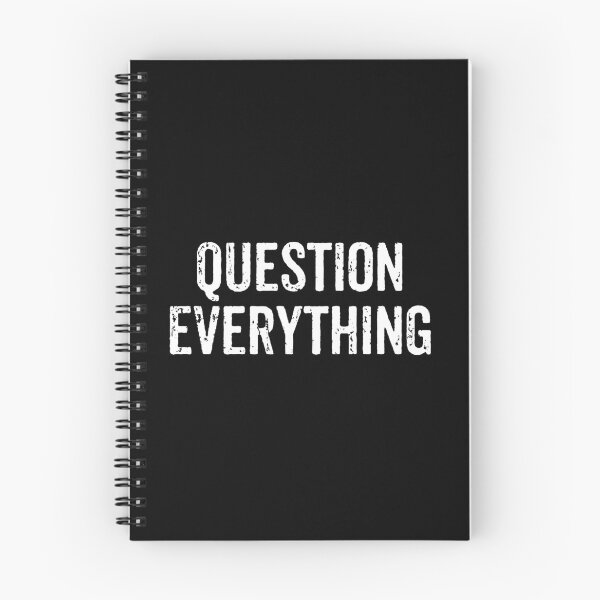 Item preview, Question Everything - Conspiracy Theorist Joke designed and sold by qarinefesia.