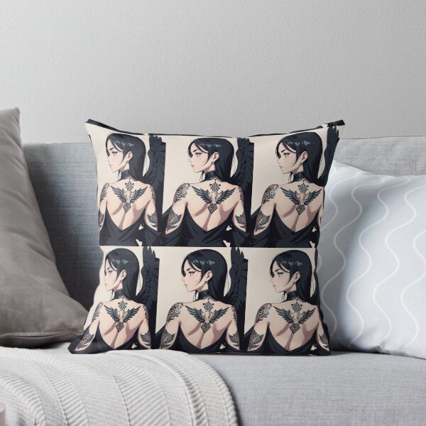 Item preview, Fallen Angel Black Wings Gothic Girl Art designed and sold by EchoWave11.