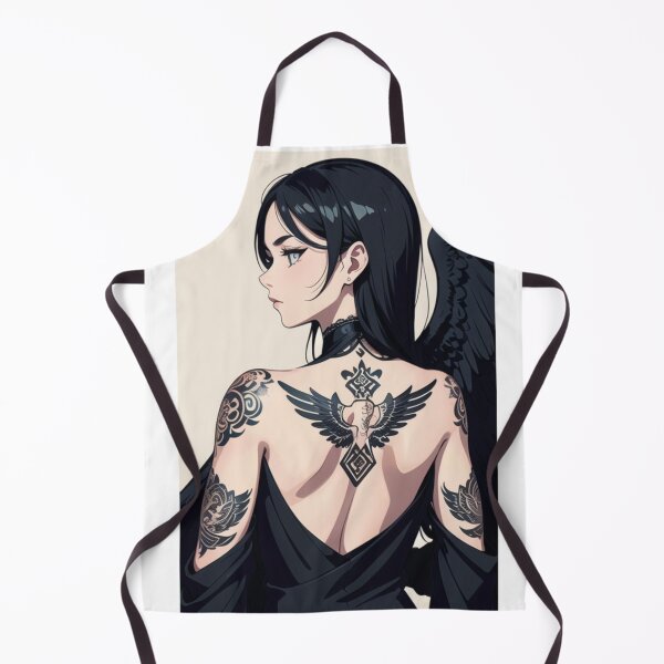 Item preview, Fallen Angel Black Wings Gothic Girl Art designed and sold by EchoWave11.