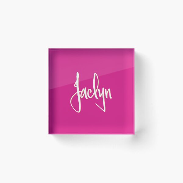 Item preview, JACLYN personalized type design designed and sold by CharlottePlaceArt.