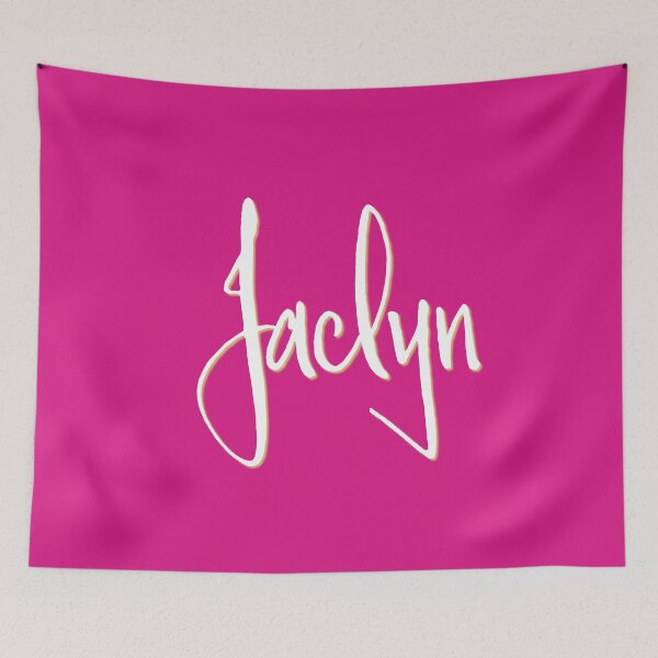 Item preview, JACLYN personalized type design designed and sold by CharlottePlaceArt.