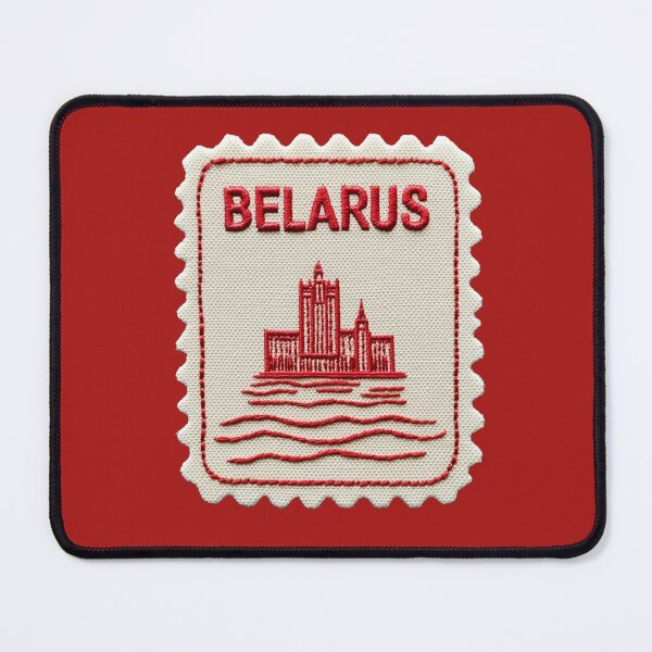 Item preview, Belarus Travel Patch National Library Embroidered designed and sold by tiigerdad.