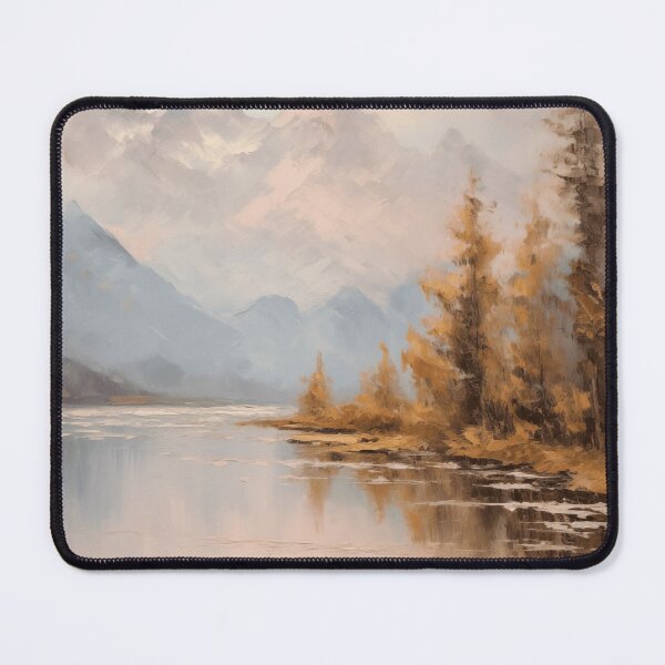Item preview, Golden Autumn Reflection on Mountain Lake designed and sold by zabuzabumarta.
