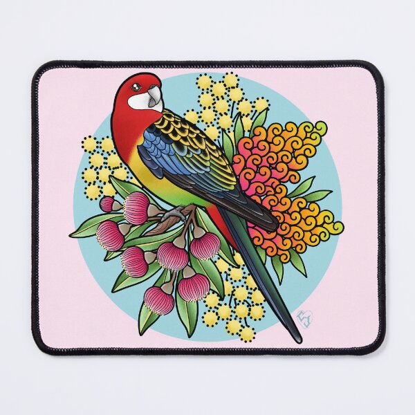 Item preview, Eastern Rosella designed and sold by Catty Crafts.