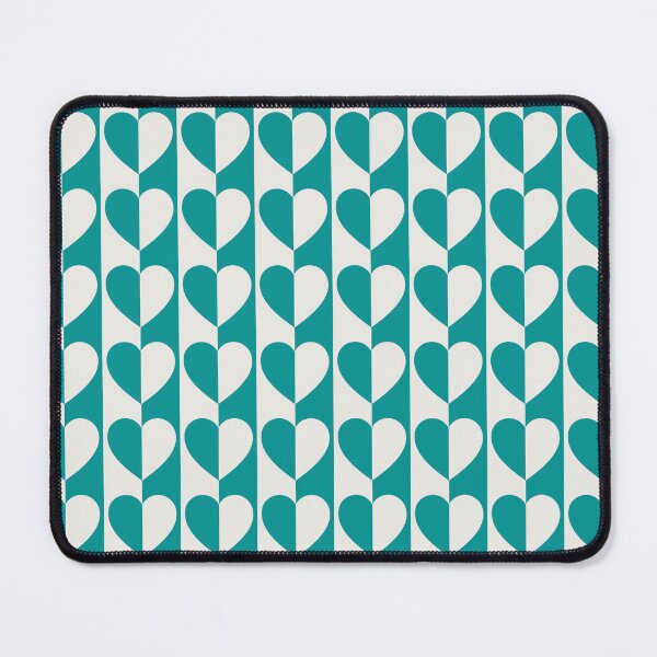 Item preview, Tranquil teal hearts designed and sold by WinkyDingo.