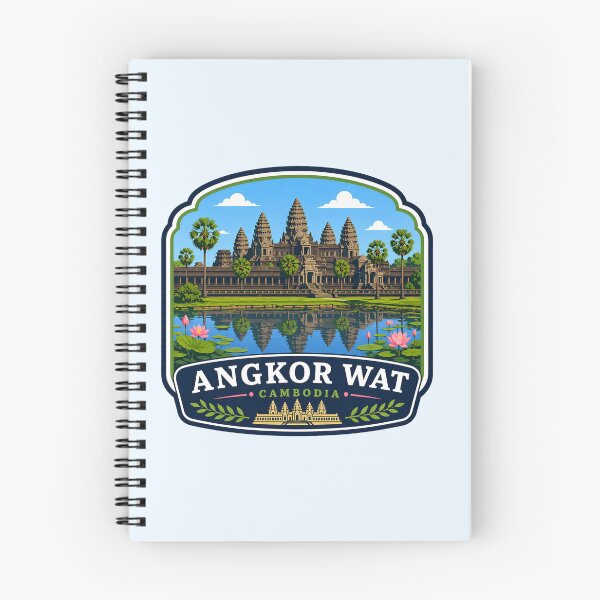 Artikelvorschau, Angkor Wat, Kambodscha – Antike Khmer-Architektur entworfen und verkauft von Myra365Art.