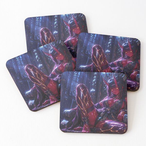 Item preview, Red Demon Queen Succubus Blue Magic designed and sold by GalleryBrisArt.