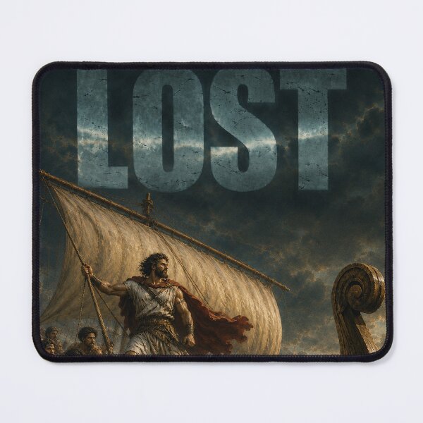 Item preview, The Lost Odyssey designed and sold by badartgenerator.