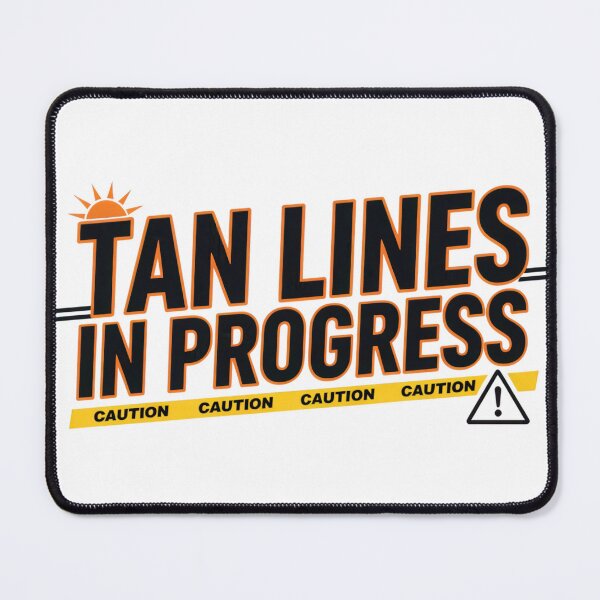 Item preview, Tan Lines In Progress Funny Beach Shirt designed and sold by Sezee.