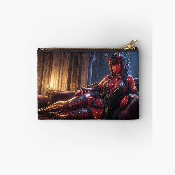 Item preview, Red Demon Queen Succubus Blue Magic designed and sold by GalleryBrisArt.